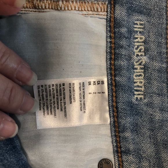 American Eagle Outfitters Blue Jean Shorts - Picture 4 of 5